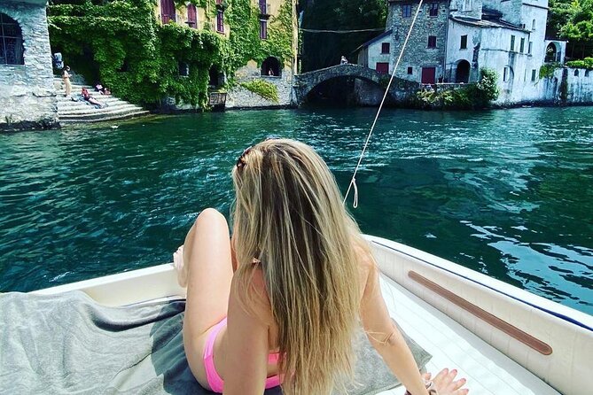 1 Hour Private and Guided Cruise to Lake Como Mostes motorboat - Tavernola to Cernobbio: the opulent sweep by Villa Erba and Villa d’Este