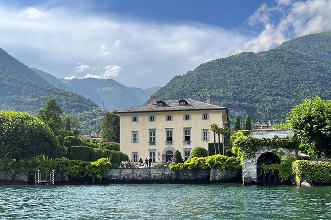 1 Hour Private Boat Tour from Varenna on Lake Como - Villa Monastero: gardens, cypress-lined views, and the museum area