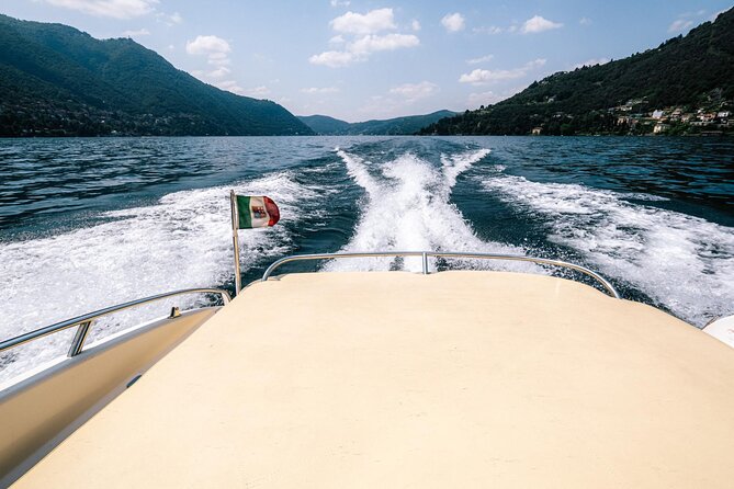 1 Hour Private Cruise on Lake Como Motoscafo Cranchi - Blevio: Mandarin Oriental views and the return sail to Como