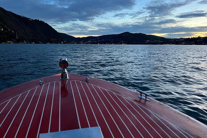 1 Hour Private Wooden Boat Tour on Lake Como 10 pax - From Como jetty to the breakwater: Life Electric and the early views