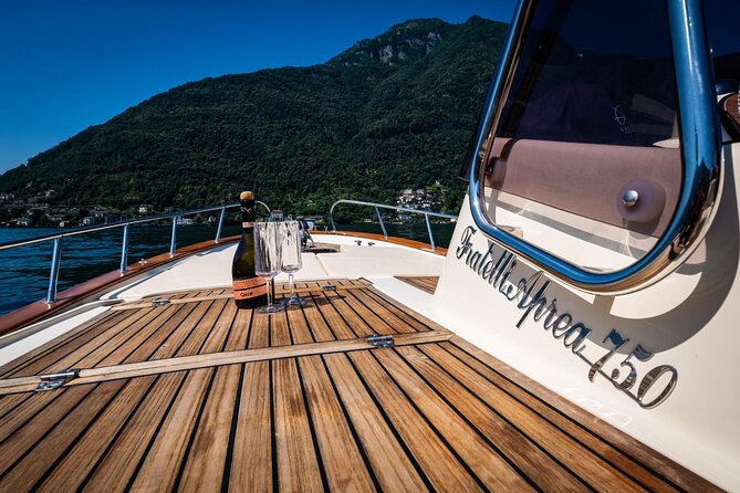 1H Private Cruise on a beautiful wooden speedboat on Lake Como - Life Electric by Daniel Libeskind: modern design on an old-world lake