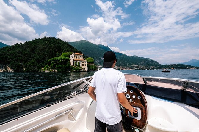 2 Hours Private Cruise on Lake Como Cranchi Motorboat - Torno: Plinian Villa Legends and il Sereno From the Eastern Shore