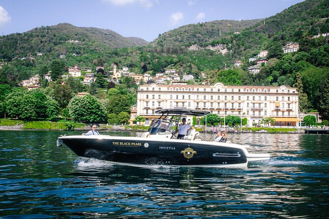 3H Guided Cruise Stop Bellagio Tender yacht Invictus 9 Pax - Como to Cernobbio: shoreline icons you see best by boat