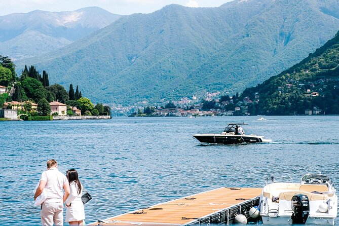 4H Como Lake Cruise drop of Bellagio and Varenna on Tender Yacht - Lezzeno to Orrido di Nesso: waterfall sights, Roman bridge, and ghost-lore vibes