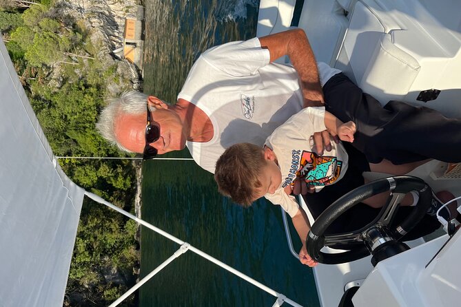 6 hour boat tour with captain on Lake Como - Nesso’s ravine stop: short walk, big payoff