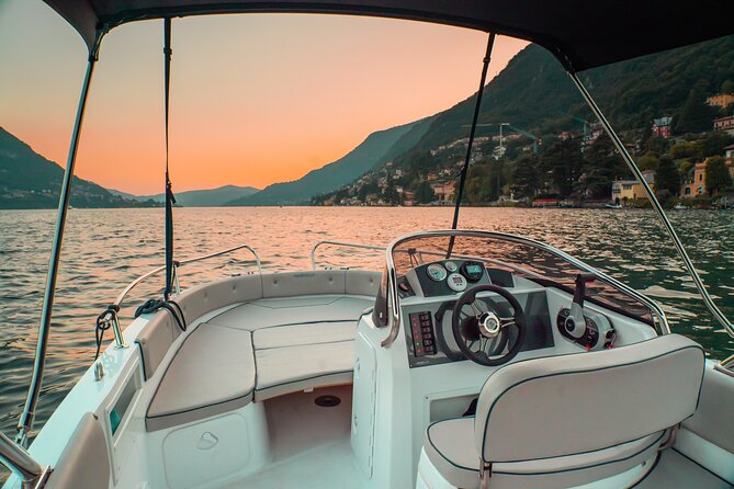 Be the Captain : Drive Your Own Boat on Lake Como - Why this self-drive boat hire is such a smart Lake Como move