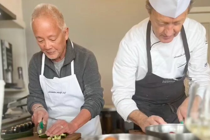 Bellagio Cooking Class in the Village + Villa Melzi - How the apartment setting changes the experience