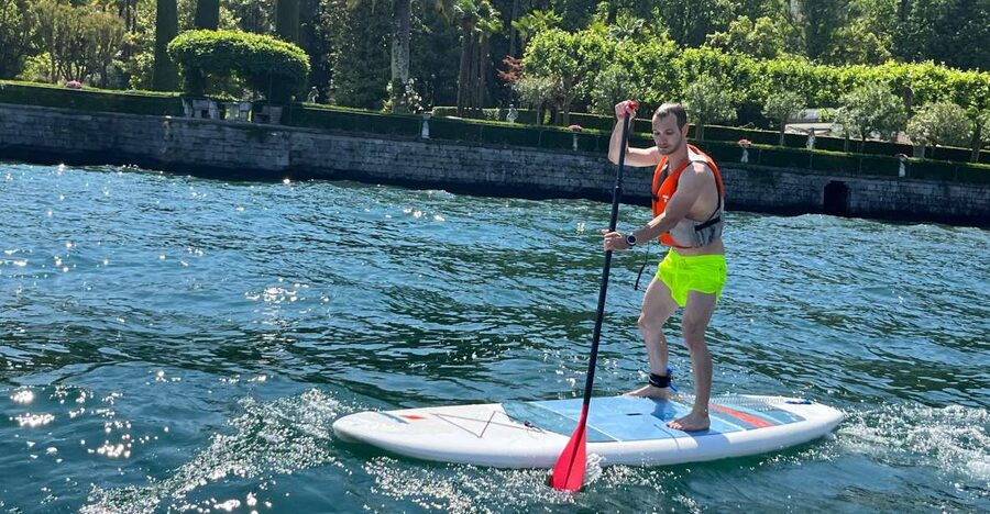 Bellagio Lake Como: Stand up Paddle Rental - Getting started: beach meeting point and what to expect right away