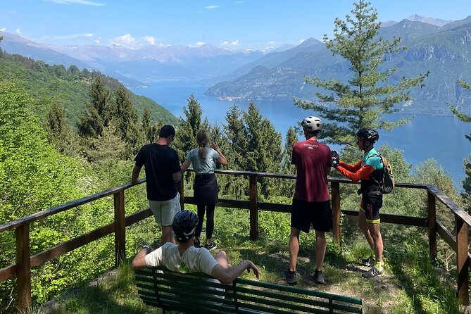 Bellagio's Wild E-bike Tour - The Bellagio hill views stop: where the tour starts paying off fast