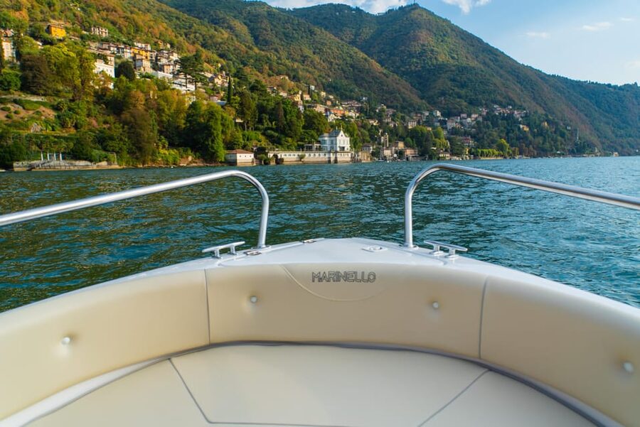 Como: 2-Hour Boat Rental on Lake Como - Your Own Playlist, Snacks, and Swim Breaks