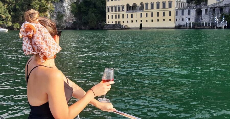 Como: Lake Como Private Boat Tour with Wine - Villa d’Este, Villa Erba, Moltrasio: where the views get serious