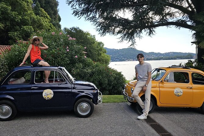 Como Lake: vintage car Fiat 500 Rental - Getting started in Como: meeting point, lesson, and your first game plan