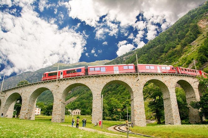 From Lake Como or Milan: Bernina Red Train Tour - St. Moritz Town Time: Cafés, Walks, and a Little Alpine Sparkle