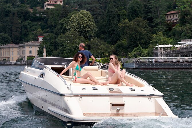 Full-Day Grand Tour, private speedboat at Lake Como - Isola Comacina: where the day slows down for Prosecco and a swim