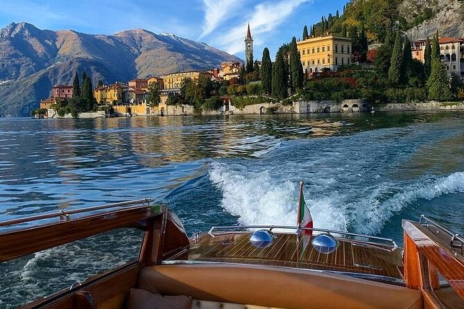 LA DOLCE VITA : BELLAGIO CRUISE & VILLAS + Michelin Lunch - The 1-hour route: three branches and classic villa views