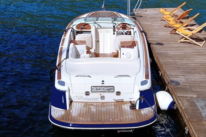 Lake Como 2 Hour Private Boat Tour - The mahogany boat: comfort extras you’ll actually notice