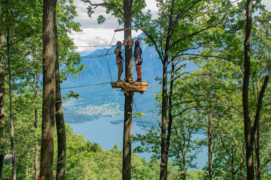 Lake Como Adventure Park Day Access - Break time: how to recover without losing the Lake Como vibe