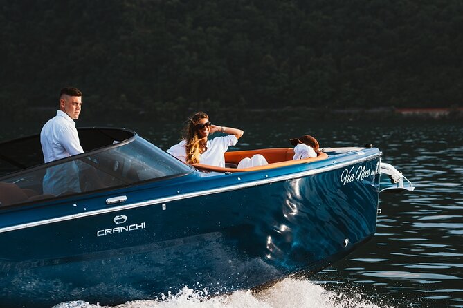 Lake Como: dream private luxury boat experiences - Cernobbio, Moltrasio, Laglio: Erba, Olmo, Versace, and Clooney sightings