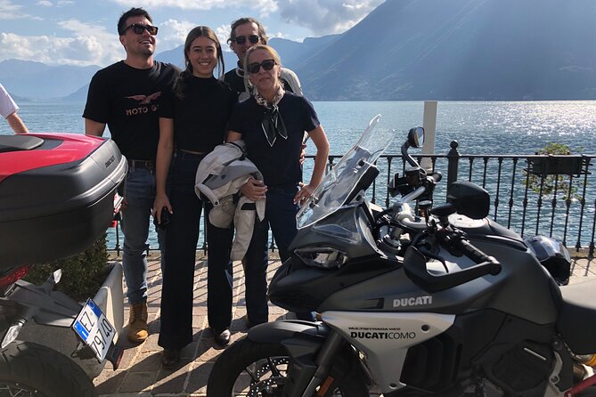 Lake Como Motorbike - Motorcycle tour around Lake Como and the Alps - Coffee stops and a real swim break