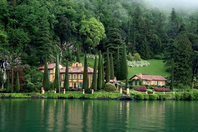 Lake Como Private Boat Tour 2h. Como - Villa Balbianello & more - Villa Pliniana and the romantic story you’ll hear on board