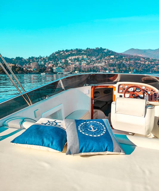 Lake Como: Scenic Private Boat Tour through the Best Villas - Photo time: seeing the villas and getting the shot