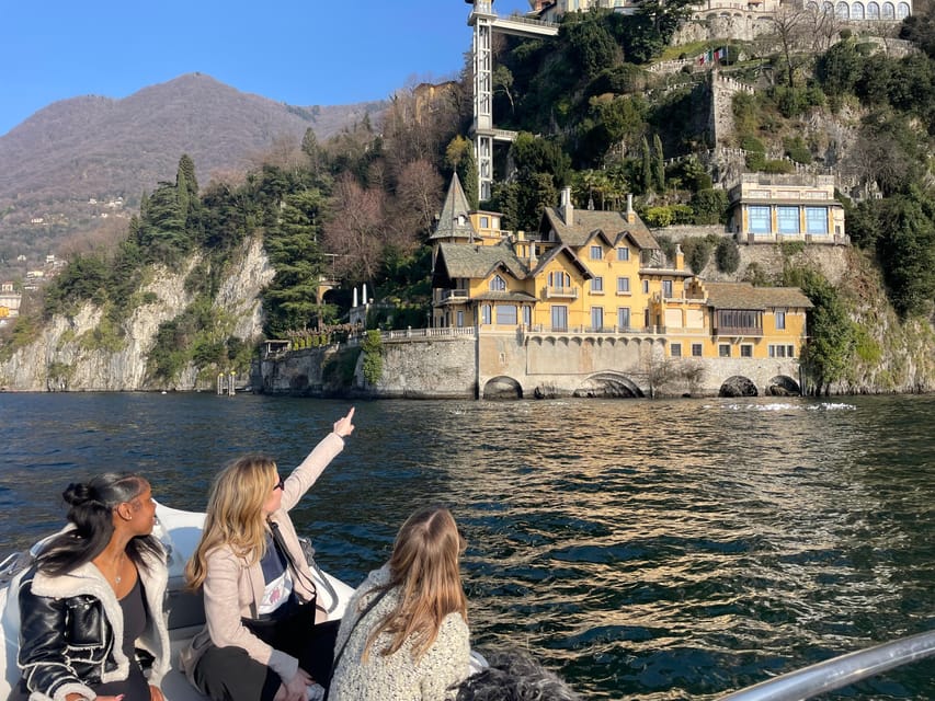 Lake Como: Shared Boat Tour with Prosecco Aperitif - Your cruise route along the Como branch: Villa d’Este, Cernobbio, and the first big photo moments