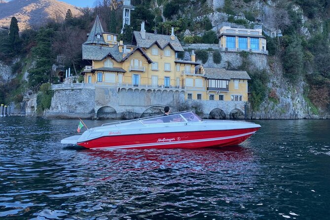 Private Cruise on Lake Como with Luxury Motorboat from 1H to 4H - Ending at Villa Troubetzkoy and the viale Geno di Como views