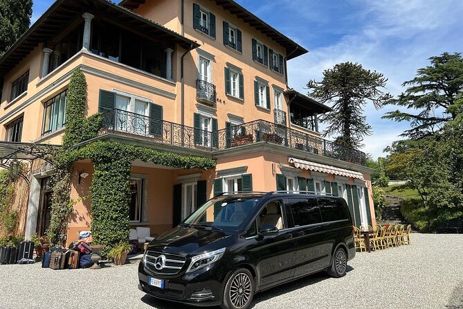 Private transfer from Como to the Lake villages and vice versa - Choosing the Right Vehicle for Up to 8 People