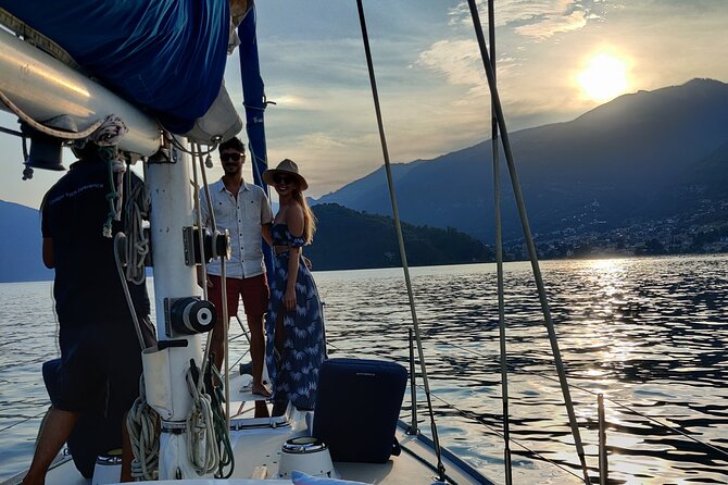 Sunset sailing on lake Como with Private Skipper - What Your Skipper Actually Does: Stories, Names, and Local Tips