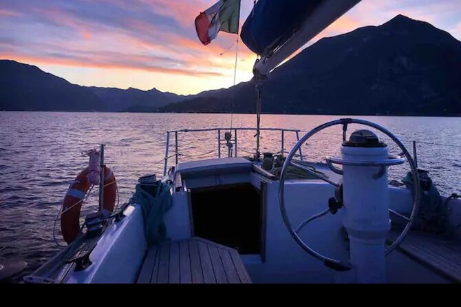 Sunset sailing on lake Como with Private Skipper - The Timing Matters: How the 6:00 pm Start Changes the Feel